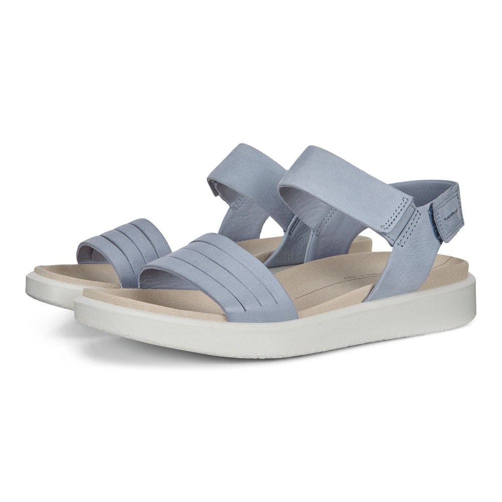 Sandalias Mujer - ECCO Flowt Flat - Azules - ILE940538